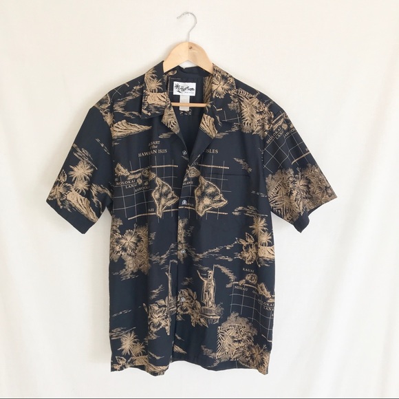 Vintage Howie Hawaiian Button Up Shirt Sz XL - Picture 6 of 6